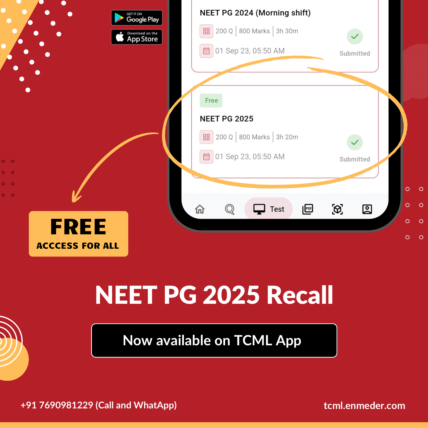 NEET PG 2025 free